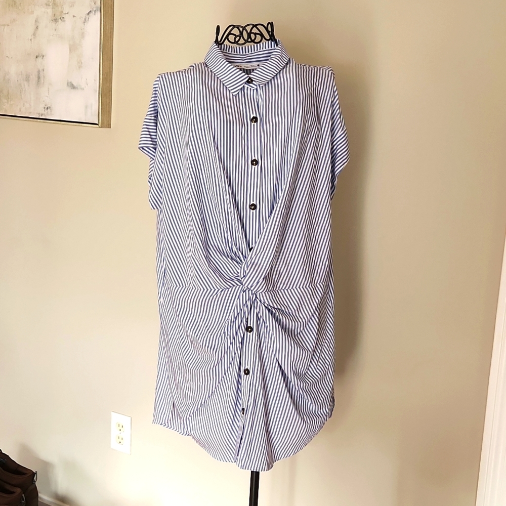 NWOT Women's Zara shirt dress